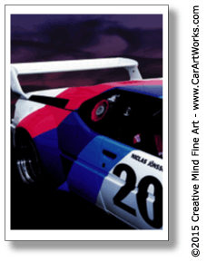 Car ART Works - Aston Martin DB4 Fine Art Print