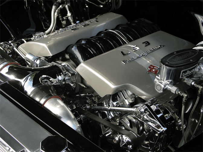 Car Art Works - LS3 Engine Image - Copyright 2009-2025 Creative Mind Fine Art LLC - Kurt Freehauf