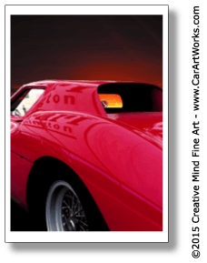 Car ART Works - Ferrari 250 LM Fine Art Print