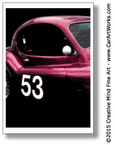 Car ART Works - Jaguar XK 120 Fine Art Print