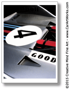 Car ART Works - Porsche 908/3 Fine Art Print - Copyright 2009-2025 Creative Mind Fine Art LLC - Kurt Freehauf
