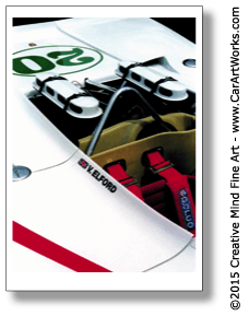 Car ART Works - Porsche 908/3 Fine Art Print - Copyright 2004-2025 Creative Mind Fine Art LLC - Kurt Freehauf